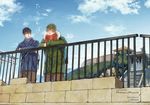  2boys free! male_focus multiple_boys nanase_haruka_(free!) scraf tachibana_makoto 