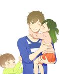  1girl 2boys free! male_focus multiple_boys siblings tachibana_makoto tachibana_ran tachibana_ran_(free!) tachibana_ren tachibana_ren_(free!) twins 