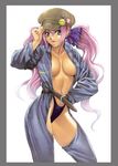  breasts glasses hat homare_(fool&#039;s_art) homare_(fool's_art) panties pink_hair twintails 