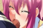  1guy animated animated_gif chijoku_no_seifuku fellatio green_eyes ogawa_kazumi pink_hair 