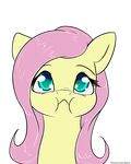  2016 :&lt; alasou alpha_channel equine eyelashes female fluttershy_(mlp) friendship_is_magic hair hi_res horse long_hair mammal my_little_pony pink_hair pony simple_background solo teal_eyes transparent_background 