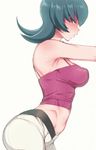  animated animated_gif ass blush bouncing_breasts breasts gym_leader looking_at_viewer natsume_(pokemon) pokemon 