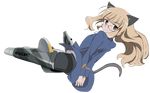  absurdres extraction highres pantyhose perrine-h_clostermann perrine_h_clostermann strike_witches vector vector_trace 