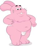  anthro bulge cartoon_network clothing eroborus hi_res lagomorph male mammal overweight rabbit richard_watterson solo the_amazing_world_of_gumball underwear 