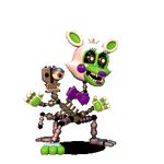  animated canine fangs five_nights_at_freddy&#039;s five_nights_at_freddy&#039;s_2 five_nights_at_freddy&#039;s_world fox lipstick machine mammal mangle_(fnaf) multi_limb purple_lips robot video_games 