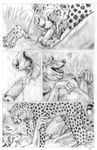 anthro balls blotch canine cheetah comic cum cumshot erection feline fellatio fur jackal mammal oral orgasm penis sex 