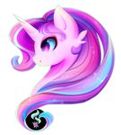  equine female friendship_is_magic hair horn invalid_background koveliana mammal multicolored_hair my_little_pony smile solo starlight_glimmer_(mlp) tagme unicorn 