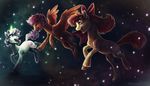  2015 apple_bloom_(mlp) bare_back bare_shoulders bow curly_hair cutie_mark earth_pony equine female friendship_is_magic green_eyes group hair hooves horn horse jumping long_hair magic mammal my_little_pony nude pegasus pink_hair pony purple_hair red_hair running scootaloo_(mlp) smile sweetie_belle_(mlp) turnipberry unicorn wings 