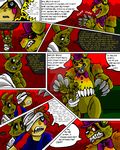  animatronic anthro bakukurara bear comic digital_media_(artwork) five_nights_at_freddy&#039;s five_nights_at_freddy&#039;s_4 group lagomorph machine mammal nightmare_balloon_boy_(fnaf) nightmare_fredbear_(fnaf) plushtrap_(fnaf) rabbit robot video_games 