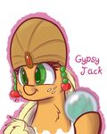  apple applejack_(mlp) crystal_ball equine female food friendship_is_magic fruit gypsy gypsy_jack horse imgur invalid_tag mammal mane my_little_pony pony turban 