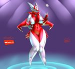  2015 3_fingers anthro anthrofied breasts claws coin digital_media_(artwork) dragon fan_character featureless_crotch female front_view hi_res latias latvijās legendary_pok&eacute;mon looking_at_viewer markings money navel nintendo nipples nude pok&eacute;mon pok&eacute;morph red_nipples scalie solo standing veldazik video_games wings yellow_eyes 