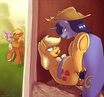  2016 anus applejack_(mlp) balls big_macintosh_(mlp) cum cum_in_pussy cum_inside equine female feral friendship_is_magic hi_res horn horse kanashiipanda male male/female mammal my_little_pony night_light_(mlp) orgasm penetration penis pony pussy saliva twilight_velvet_(mlp) unicorn vaginal vaginal_penetration 