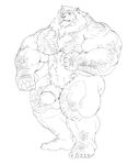  abs anthro balls belly biceps big_muscles big_penis bluekumabox body_hair chest_hair erection feline hair hairy hi_res humanoid_penis invalid_tag lion male mammal muscular muscular_male nipples nude pecs penis pose pubes solo standing vein veiny_penis 