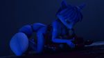  3d_(artwork) animatronic anthro anthrofied big_breasts blue_fur breast_grab breast_squeeze breast_squish breasts breasts_frottage canine crossgender crossover dark_room digital_media_(artwork) duo female female/female female_on_top five_nights_at_freddy&#039;s fox fox_whisper85 foxy_(fnaf) french_kissing fur hand_on_breast hi_res kissing krystal machine mammal nintendo nipples on_top pose robot sex source_filmmaker star_fox teeth tongue video_games 