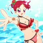  1girl bikini breasts harukaze_doremi ojamajo_doremi swimsuit 