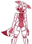  animatronic bow canine female five_nights_at_freddy&#039;s fox funtime_foxy machine mammal robot snaxattacks video_games 
