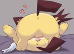  &lt;3 anus cum duo female fur lying male male/female missionary_position nintendo on_back orgasm penis pichu pok&eacute;mon pussy sex video_games yellow_fur youjomodoki 