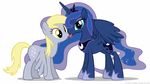  animated blonde_hair blue_eyes blue_hair cutie_mark derpy_hooves_(mlp) equine feathered_wings feathers female feral friendship_is_magic fur grey_fur hair horn long_hair mammal my_little_pony pegasus princess_luna_(mlp) tongue tongue_out winged_unicorn wings 