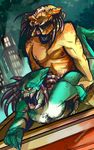  alien anal cum cum_in_ass cum_inside duo male male/male masturbation orgasm orgasm_face penis predator_(franchise) public sex squarerootofdestiny wheelbarrow_position yautja 