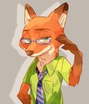  anthro canine digital_media_(artwork) disney fox fur hoshino male mammal nick_wilde zootopia 