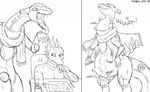  2016 aircraft airplane ambiguous_gender belly big_belly chair comic cup dragon drooling featureless_crotch fidchellvore living_aircraft living_machine machine male monochrome neck_bulge nude open_mouth paper pencil_(disambiguation) saliva scales scalie scarf sharp_teeth simple_background sitting smile table teeth tongue tongue_out vore white_background wings 