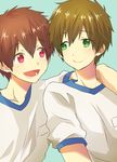  2boys high_speed! male_focus memeo_(candy_house) mochizuki_yuuma multiple_boys tachibana_makoto 