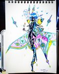  android animal_humanoid arthropod gynoidherring humanoid insect insect_humanoid machine moonlight moth robot rubber slim 