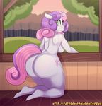  2016 anthro big_butt breasts butt equine female friendship_is_magic hi_res horn huge_butt mammal my_little_pony nude solo somescrub sweetie_belle_(mlp) unicorn 