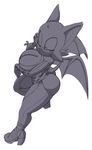  2016 anthro argento bat big_breasts breasts cleavage clothed clothing female mammal rouge_the_bat solo sonic_(series) wings 