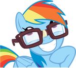  blue_feathers cutie_mark equine eyewear feathered_wings feathers female feral friendship_is_magic fur glasses hair hi_res horse keronianniroro mammal multicolored_hair my_little_pony pegasus pony rainbow_dash_(mlp) rainbow_hair solo wings 