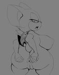  2016 anthro anus areola bat big_breasts big_butt breasts butt erect_nipples female huge_breasts mammal nipples nude pussy rouge_the_bat solo sonic_(series) thecon 