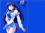  anthropomorphism blue blue_hair breasts os-tan windows xp xp-tan 