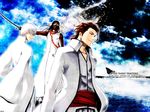  aizen_sousuke bleach ichimaru_gin tagme tousen_kaname 