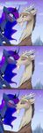  &lt;3 2016 antlers blue_eyes blush comic crown dialogue discord_(mlp) english_text equine fangs female friendship_is_magic horn jewelry kissing lyra-senpai male mammal my_little_pony necklace princess_luna_(mlp) red_eyes text 