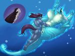  2016 ambiguous_penetration anthro aquael_azure areola athletic big_breasts blue_background blue_skin breasts bubble butt cum cum_inside demon dragon duo equine eyes_closed female fin fur hair horn horse huge_breasts internal interspecies larger_male long_hair lurkingtyger male male/female mammal marine navel nipples nude penetration penis purple_eyes purple_fur purple_hair simple_background size_difference smaller_female spots spread_legs spreading teeth underwater water 