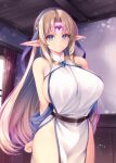  breasts elf huge_breasts kirishima_satoshi mind_control pointy_ears 