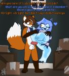anthro athrasil_(character) canid canine dialogue dimsun duo female fox ghost hi_res human male male/female mammal penetration slightly_chubby spirit vaginal vaginal_penetration