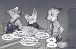  badger canine counter dialogue disney dog_tags finnick fox honey_(zootopia) mammal mead_(artist) mustelid nick_wilde speech_bubble zootopia 