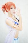  alabasta cosplay midriff nami_(cosplay) nami_(one_piece) one_piece orange_hair photo solo 