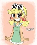  chi-iz leni_loud nickelodeon simple_background solo the_loud_house 