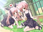  cat kousaka_alice kousaka_maria morinaga_korune suigetsu twins 