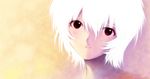  ayanami_rei highres kobayashi_yuuji neon_genesis_evangelion pale_skin red_eyes solo white_hair 