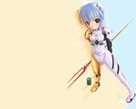  ayanami_rei lance mikazuki_akira neon_genesis_evangelion plugsuit spear trimoon 