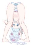  1girl commentary_request eromanga_sensei highres izumi_sagiri panties striped striped_panties tagme tsuaaa underwear 