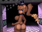 3d_(artwork) animatronic anthro avian bear big_breasts bird blush breasts butt chica_(cally3d) chica_(fnaf) chicken chiku_(cryptiacurves) crossgender digital_media_(artwork) female five_nights_at_freddy&#039;s five_nights_at_freddy&#039;s_2 freddy_(fnaf) fredina&#039;s_nightclub fredina_(cally3d) frenni_fazclaire fur galliform gallus_(genus) genitals gillysfm hair looking_at_viewer machine mammal nipples nude phasianid pussy robot scottgames solo source_filmmaker toy_chica_(fnaf)