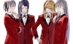  4girls ccnsbr igarashi_sayaka kakegurui momobami_kirari momobami_ririka multiple_girls saotome_mary 