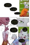 bastriw canid canine canis cemetery comic dialogue domestic_dog flashback green_eyes hairless hairless_dog hi_res male mammal manu_(bastriw) nico_(bastriw) primitive_dog text tombstone wolf xoloitzcuintli yellow_eyes