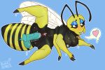 animate_inanimate arthropod axolotllurks axolotlworks female hi_res hymenopteran inflatable inflatable_toy insect living_inflatable solo wasp