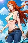  ai-generated nami_(one_piece) non-web_source one_piece solo trynectar.ai 