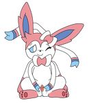  7.8/10&quot;toomuchporn&quot; eeveelution female feral hi_res looking_at_viewer mammal maria_(sylveon) monochrome nintendo one_eye_closed paws pok&eacute;mon presenting presenting_pussy pussy sitting smile solo spread_pussy spreading sylveon video_games 